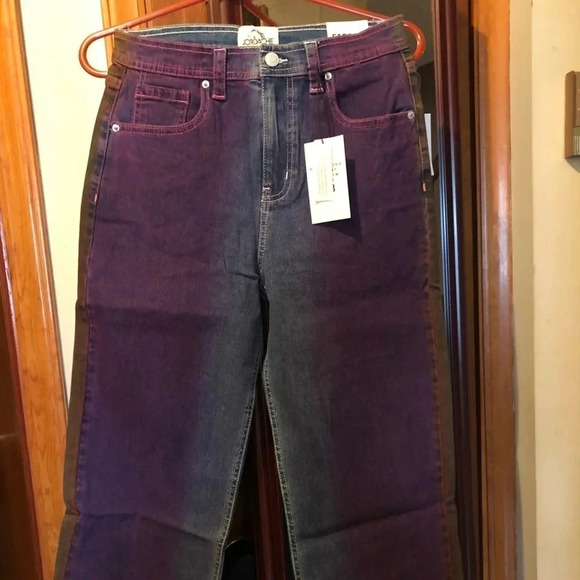 Jordache Vintage Farrah Crop Flare Jeans - Picture 3 of 10